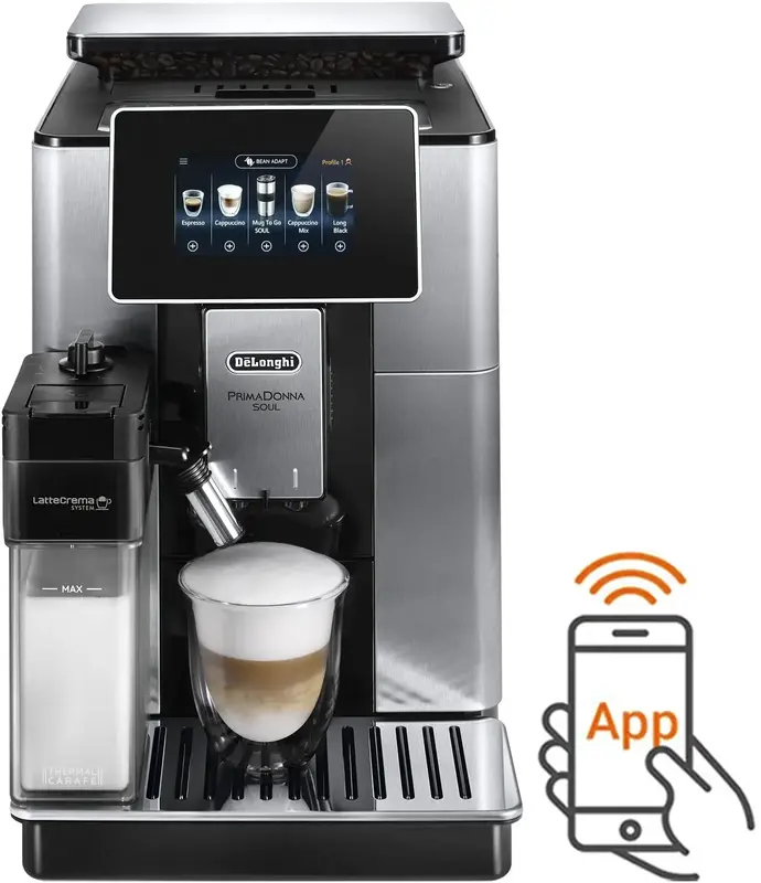 Кавомашина DeLonghi ECAM 610.74.MB - фото - №1