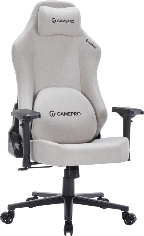 Игровое кресло GamePro FGC750LG Size L Fabric Light Grey фото