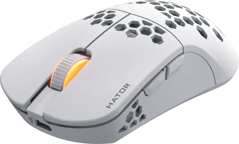 Ігрова миша HATOR Stellar PRO Wireless (HTM551) white - фото - №1