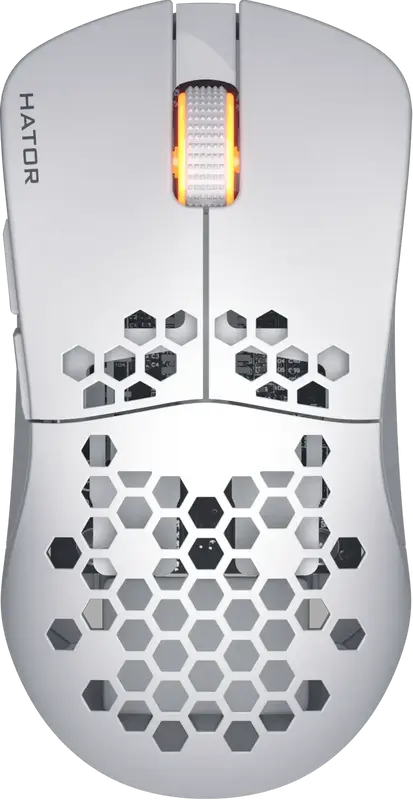 Ігрова миша HATOR Stellar PRO Wireless (HTM551) white - фото - №0
