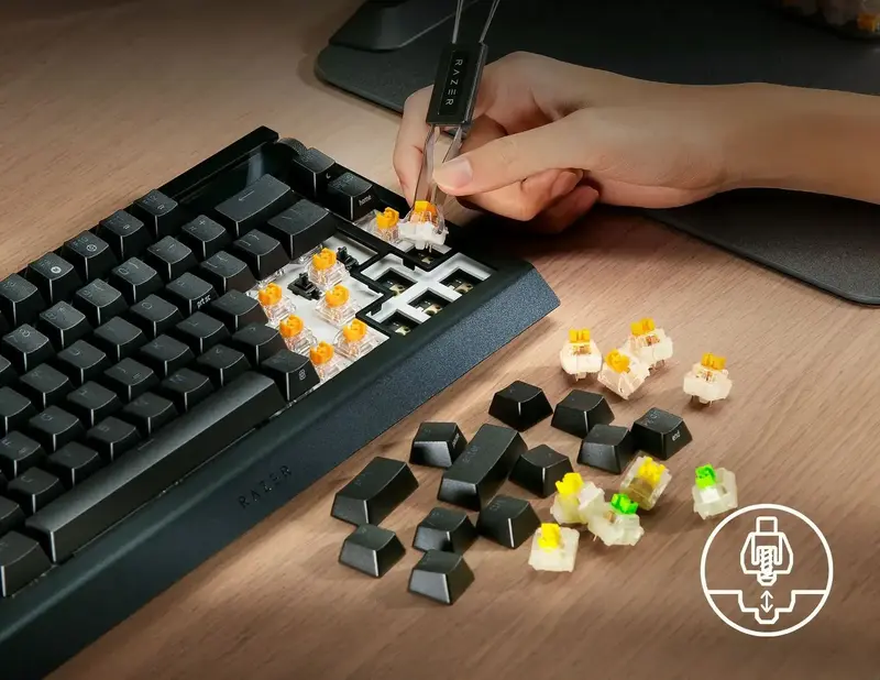 Игровая клавиатура Razer BlackWidow V4 PRO ANSI Black фото