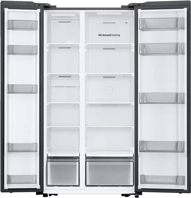 Side-by-side холодильник Samsung RS57DG400EM9UA фото
