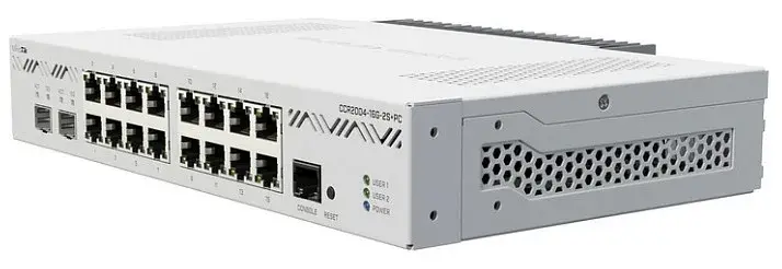 Комутатор MikroTik Cloud Core Router CCR2004-16G-2S+PC фото