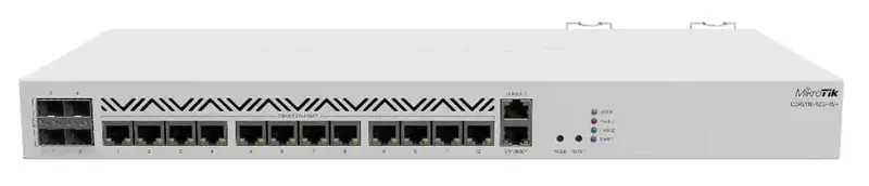 Комутатор MikroTik Cloud Core Router CCR2116-12G-4S+ - фото - №0