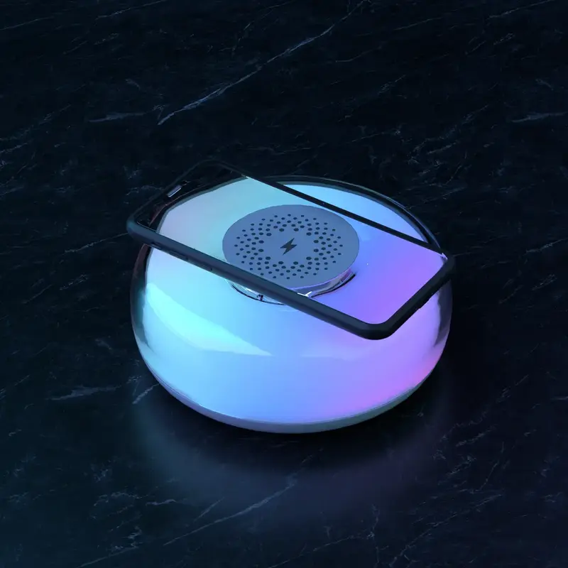 Нічник із бездротовою зарядкою Proove Alien (white) - фото - №3