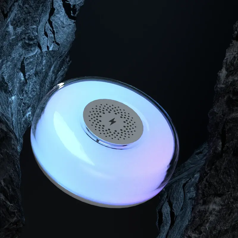 Нічник із бездротовою зарядкою Proove Alien (white) - фото - №4