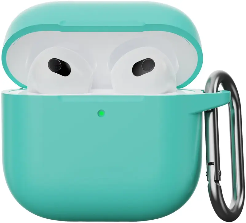 Чохол для Apple AirPods 4 ArmorStandart Hang Case (Mint Green) - фото - №0