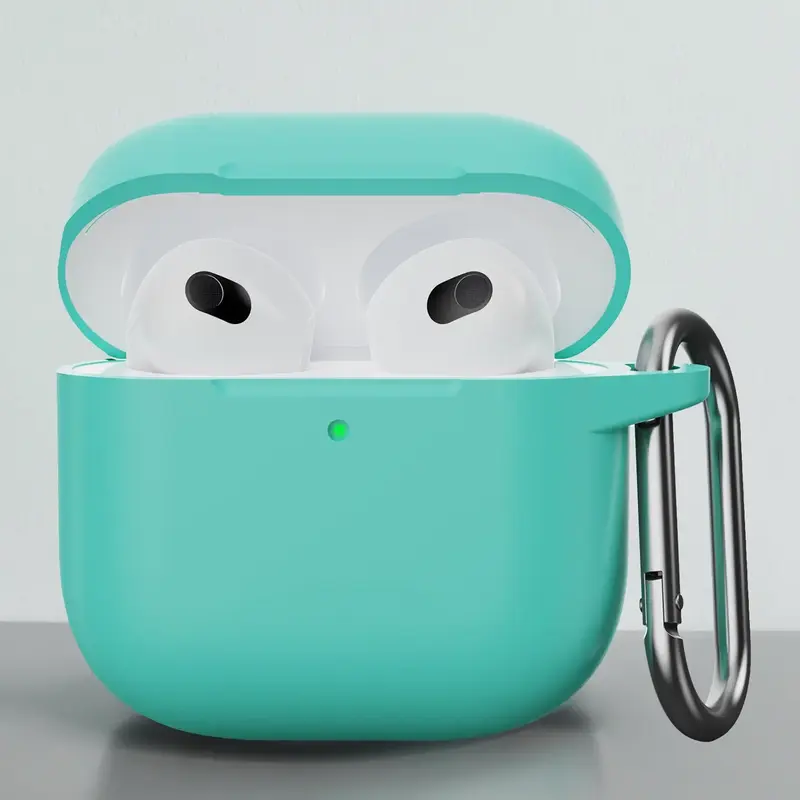 Чохол для Apple AirPods 4 ArmorStandart Hang Case (Mint Green) - фото - №3