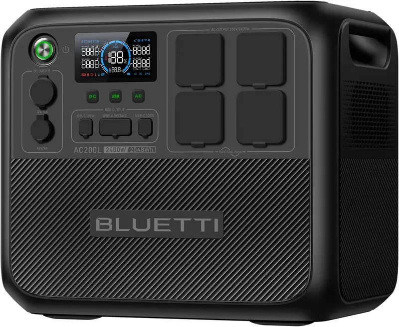 Зарядна станцiя Bluetti AC200L (2048 Вт*г/2400 Вт) фото