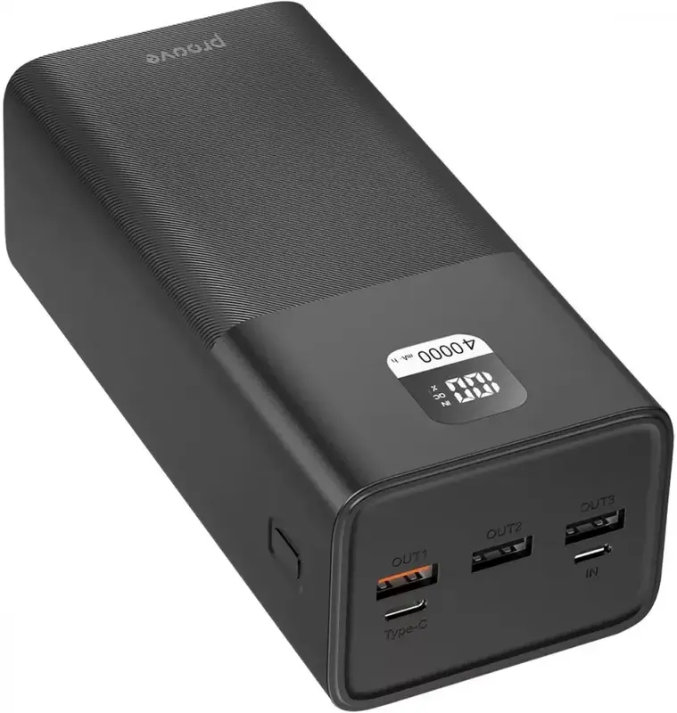 Порт.ЗП Proove Giant Lite 40000mAh 22.5W чорний фото