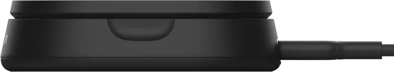 Бездротовий ЗП Belkin 15Вт Magnetic Stand Qi2, адаптер 20Вт USB-C, чорний - фото - №3