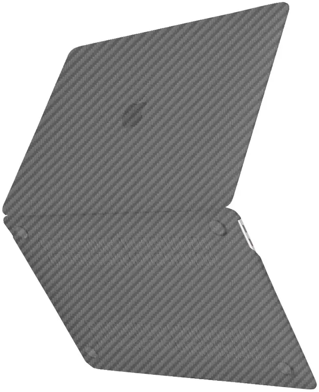 Накладка ArmorStandart LikeCarbon для MacBook Air 13.3 2018 (Black) - фото - №2