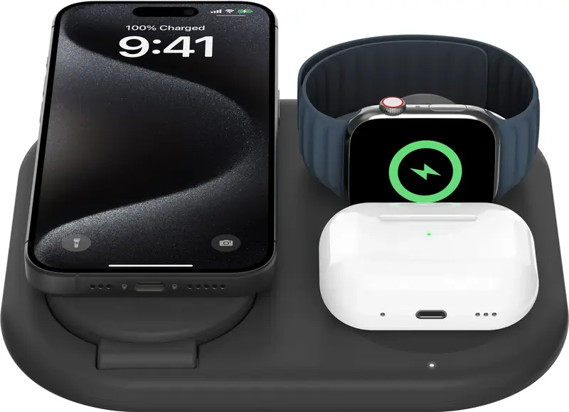 Беспроводное ЗУ Belkin 3в1 Magnetic Foldable iPhone/Watch/AirPods
