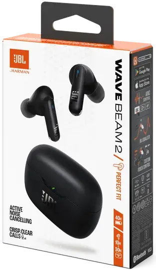 Навушники JBL Wave Beam 2 Black фото