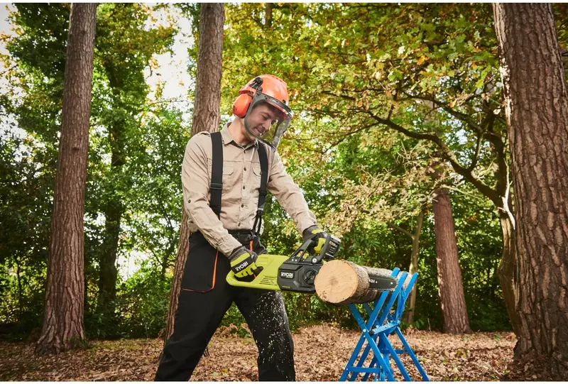 Пила ланцюгова акумуляторна Ryobi ONE+ HP RY18CSX30A-150 18V АКБ 1х5Аг (5133005466) - фото - №6