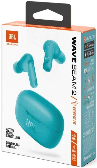 Навушники JBL Wave Beam 2 Blue - фото - №10