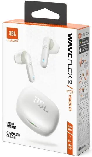 Навушники JBL Wave FLEX 2 White - фото - №10