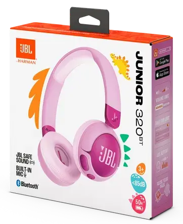 Дитячі навушники JBL JR320 BT Purple - фото - №7