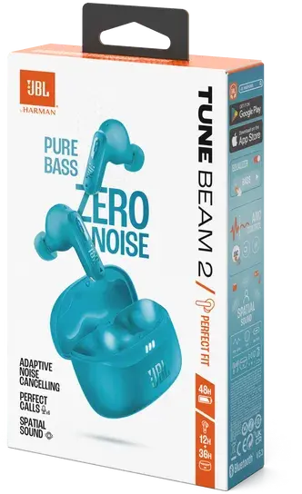Навушники JBL Tune Beam 2 Turquoise - фото - №10