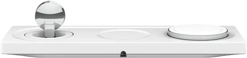 Бездротовий ЗП Belkin 3в1 MagSafe PRO iPhone/Watch/AirPods, білий - фото - №4