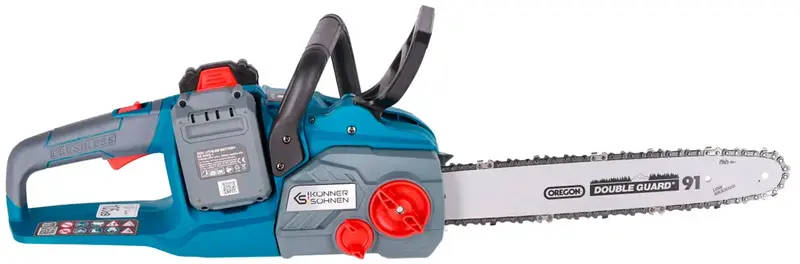 Пила ланцюгова акумуляторна Konner&Sohnen KS CS40V-16 40V без АКБ та ЗП - фото - №3