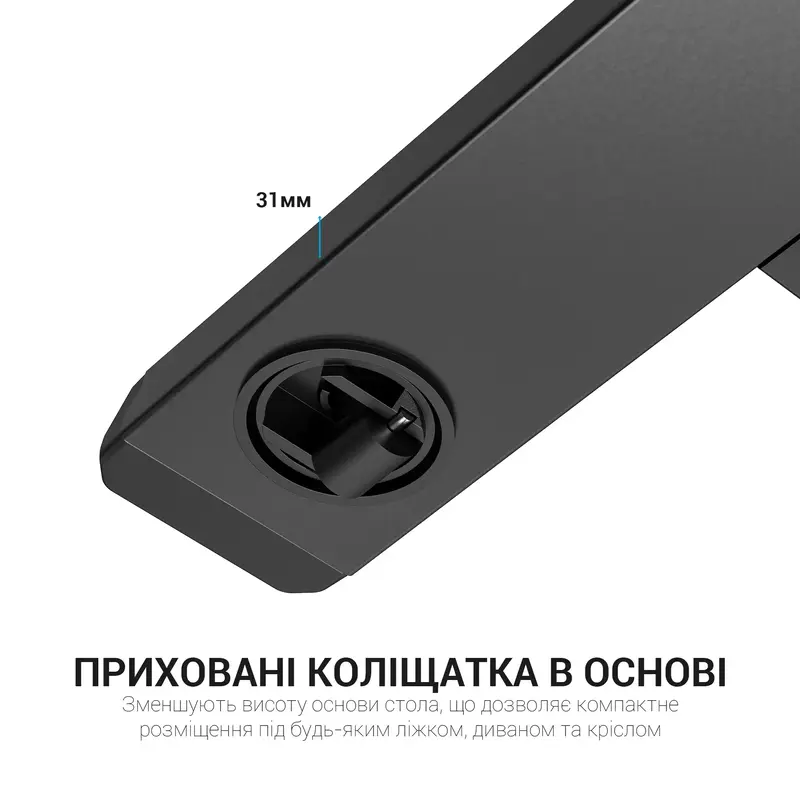 Компьютерный стол OfficePro ODM366BK Black фото