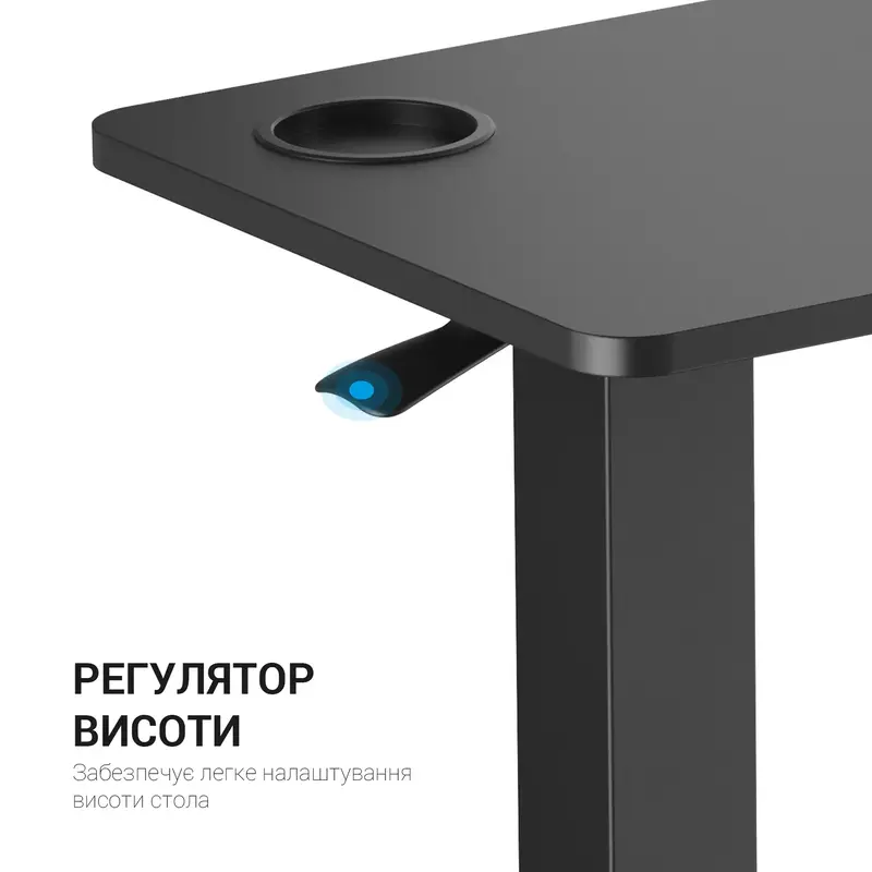 Компьютерный стол OfficePro ODM366BK Black фото