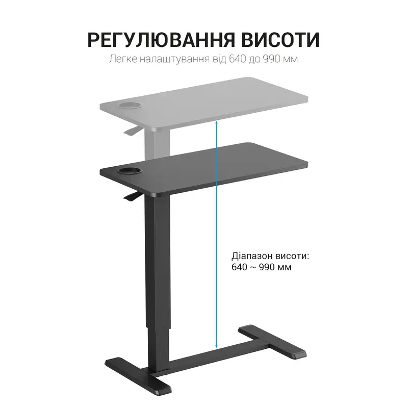 Компьютерный стол OfficePro ODM366BK Black фото