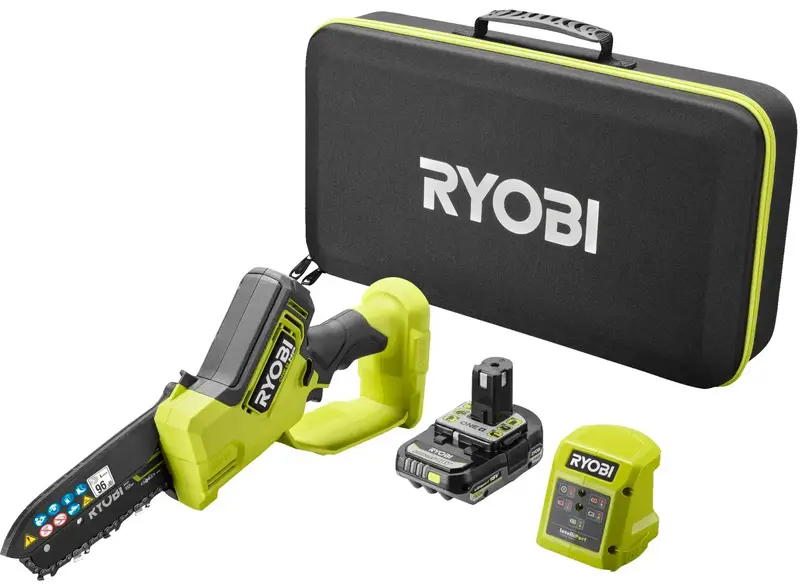Пила ланцюгова акумуляторна Ryobi ONE+ HP RY18PSX15A-120T 18V АКБ 1х2Аг - фото - №0