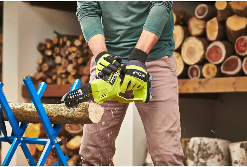 Пила ланцюгова акумуляторна Ryobi ONE+ HP RY18PSX15A-120T 18V АКБ 1х2Аг - фото - №6