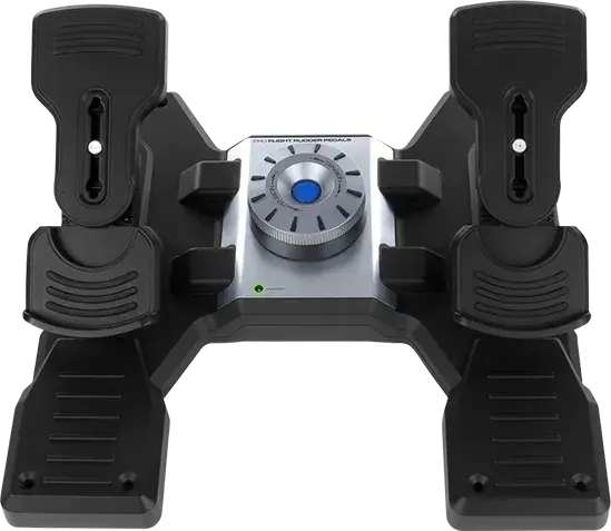 Педалі керування Logitech G Saitek PRO Flight Rudder Pedals фото
