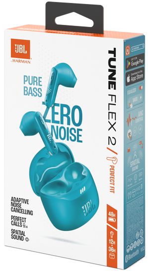 Наушники JBL Tune Flex 2 Turquoise фото