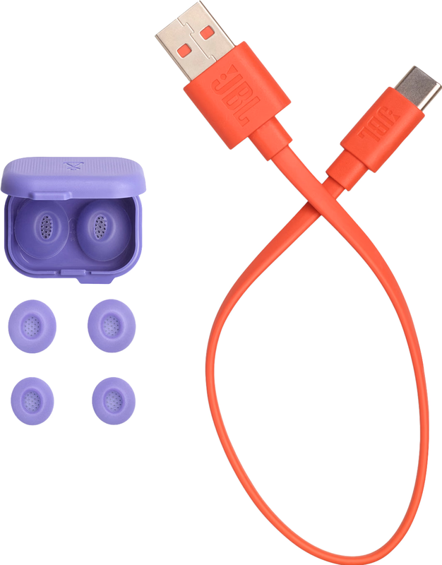 Навушники JBL Tune Flex 2 Ghost Purple - фото - №9