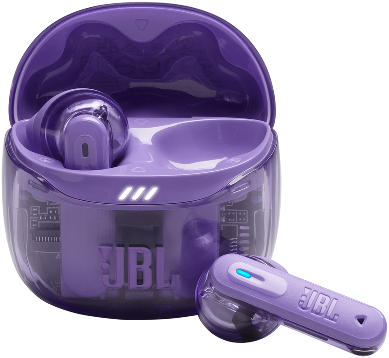 Навушники JBL Tune Flex 2 Ghost Purple - фото - №0