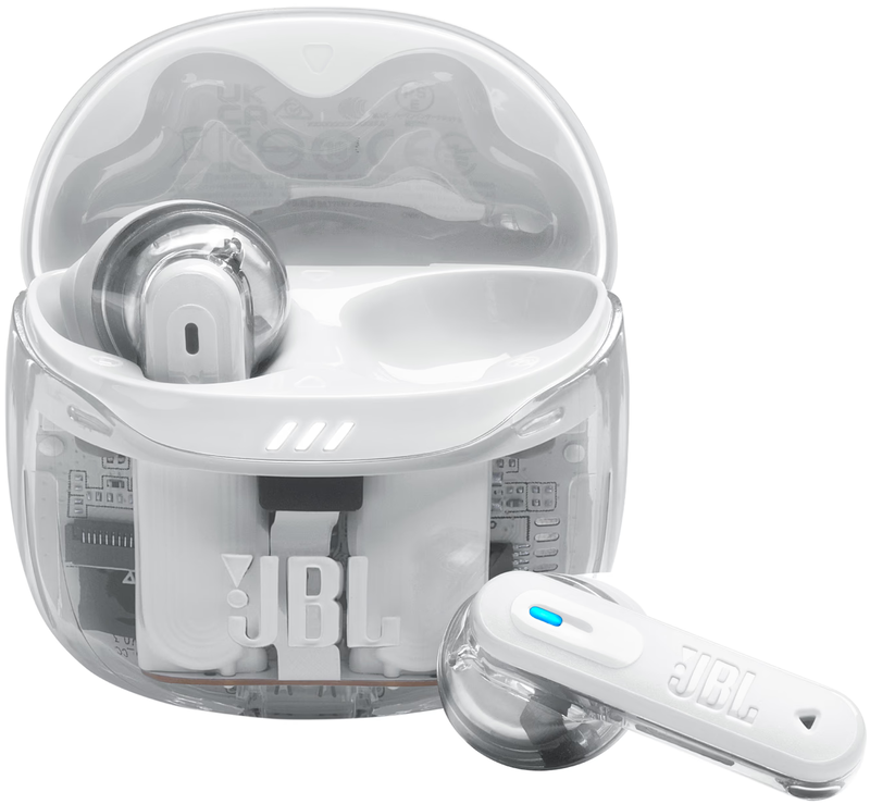 Навушники JBL Tune Flex 2 Ghost White - фото - №0