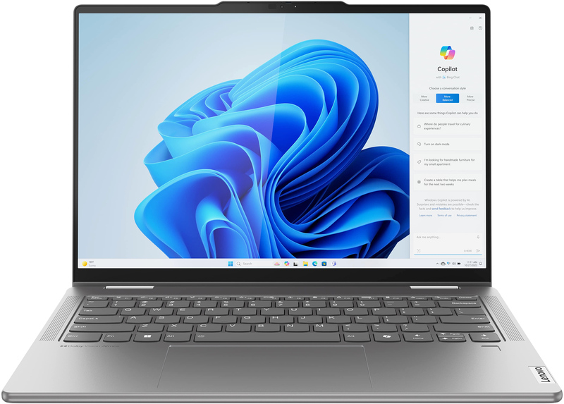 Ноутбук Lenovo Yoga 7 2-in-1 14IML9 Storm Grey (83DJ00CJRA