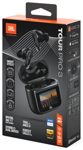Наушники JBL Tour Pro 3 TWS Black фото