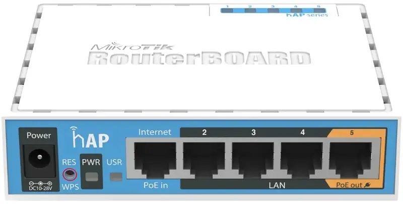 Iнтернет роутер MikroTik hAP фото