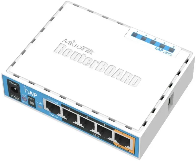 Iнтернет роутер MikroTik hAP фото