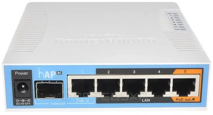 Iнтернет роутер MikroTik hAP ac - фото - №1