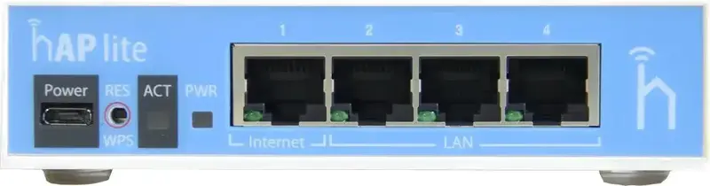 Iнтернет роутер MikroTik hAP lite - фото - №3