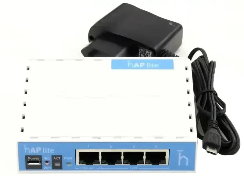 Iнтернет роутер MikroTik hAP lite - фото - №4