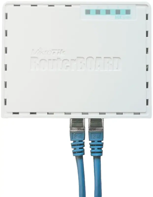 Iнтернет роутер MikroTik hEX фото