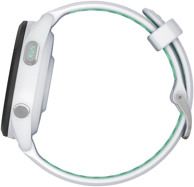 Смарт-годинник GARMIN Forerunner 265S з чорним безелем, білим корпусом та силіконовим ремінцем білий (010-02810-14) - фото - №7