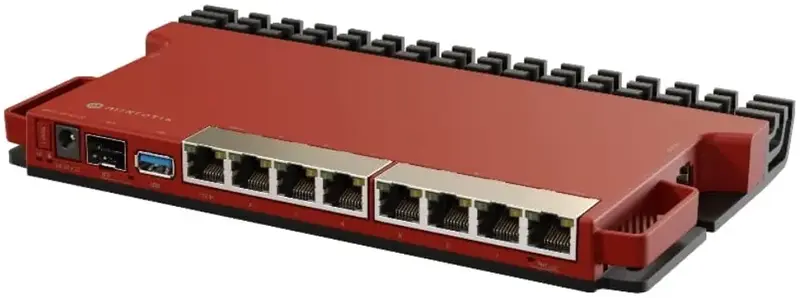 Интернет роутер MikroTik RouterBOARD L009UiGS-RM - фото - №0