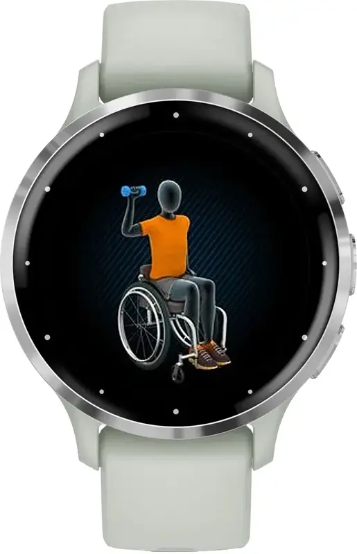 Смарт-годинник GARMIN Venu 3S з корпусом сіра шавлія (010-02785-01) - фото - №4