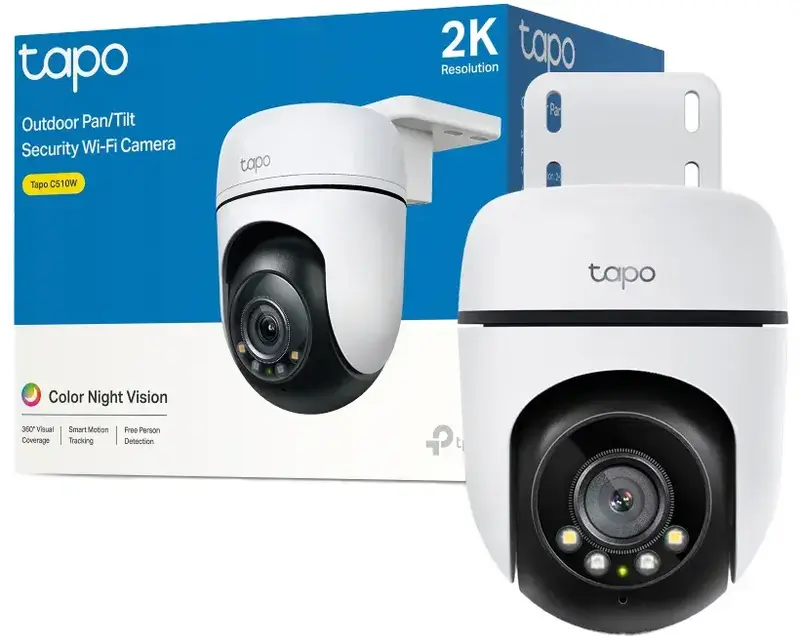 Розумна вулична поворотна камера Tapo C510W TP-LINK - фото - №4