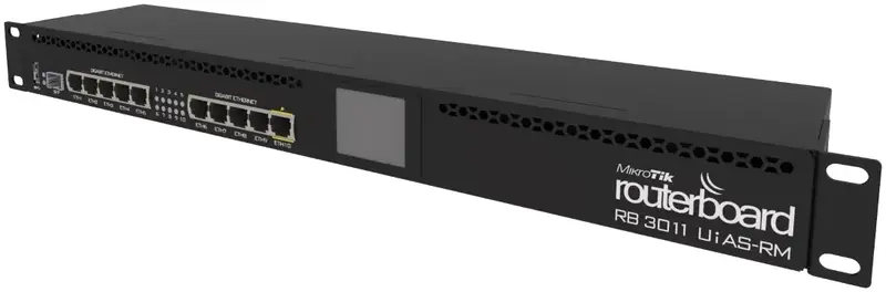 Iнтернет роутер MikroTik RouterBOARD RB3011UiAS-RM фото