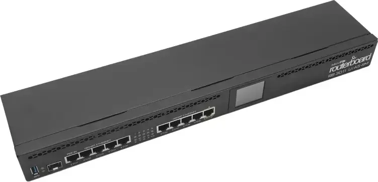 Iнтернет роутер MikroTik RouterBOARD RB3011UiAS-RM фото