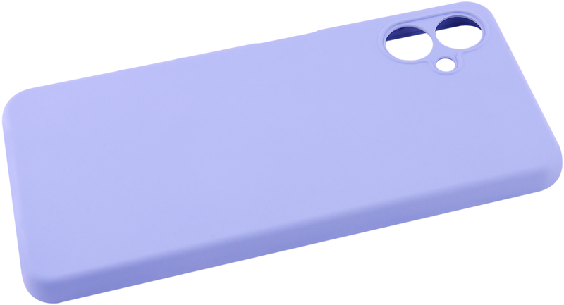 Чехол для Samsung A06 WAVE Colorful Case TPU (light purple) - фото - №2
